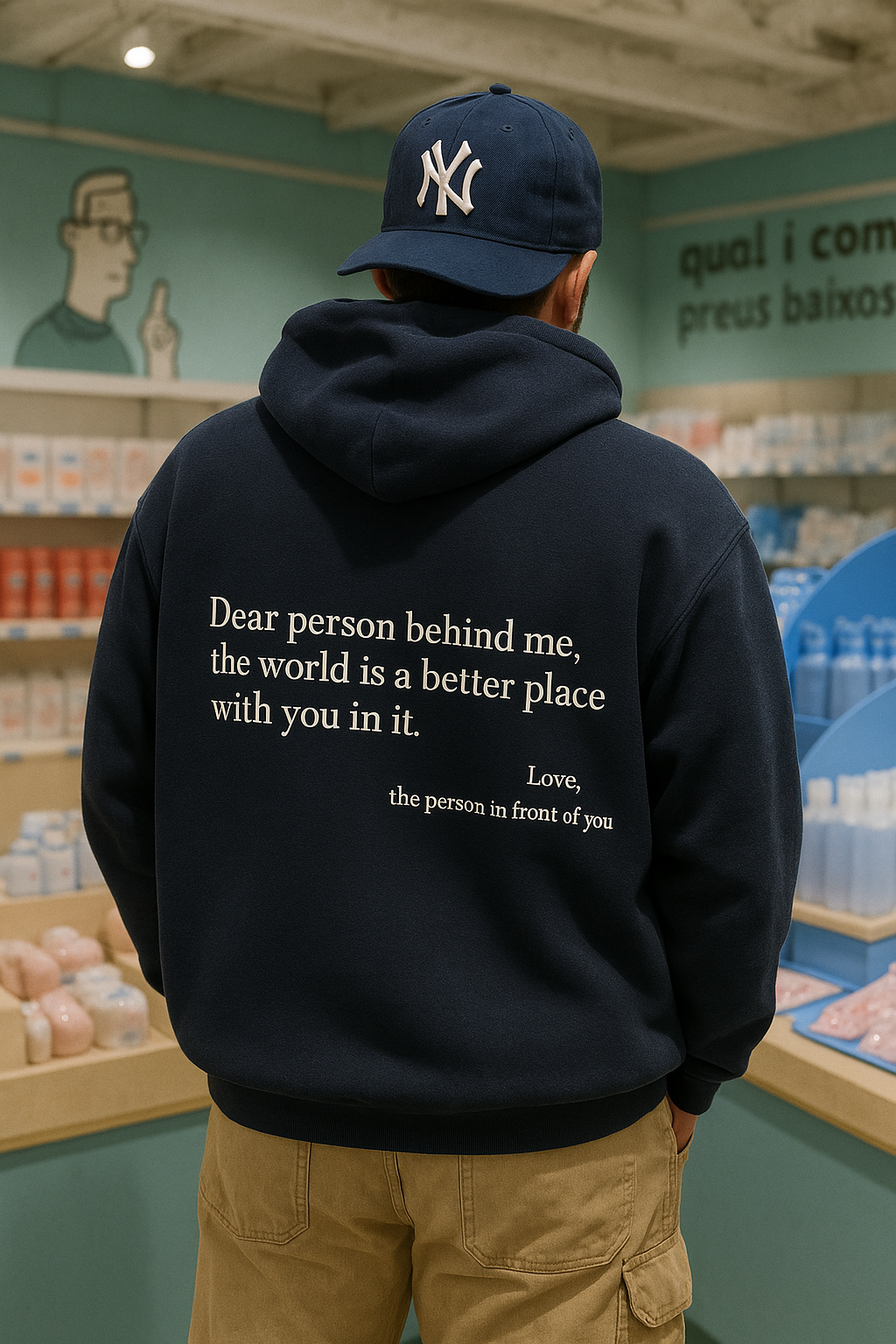 Dear Person Behind Me (You are enough) Hoodie